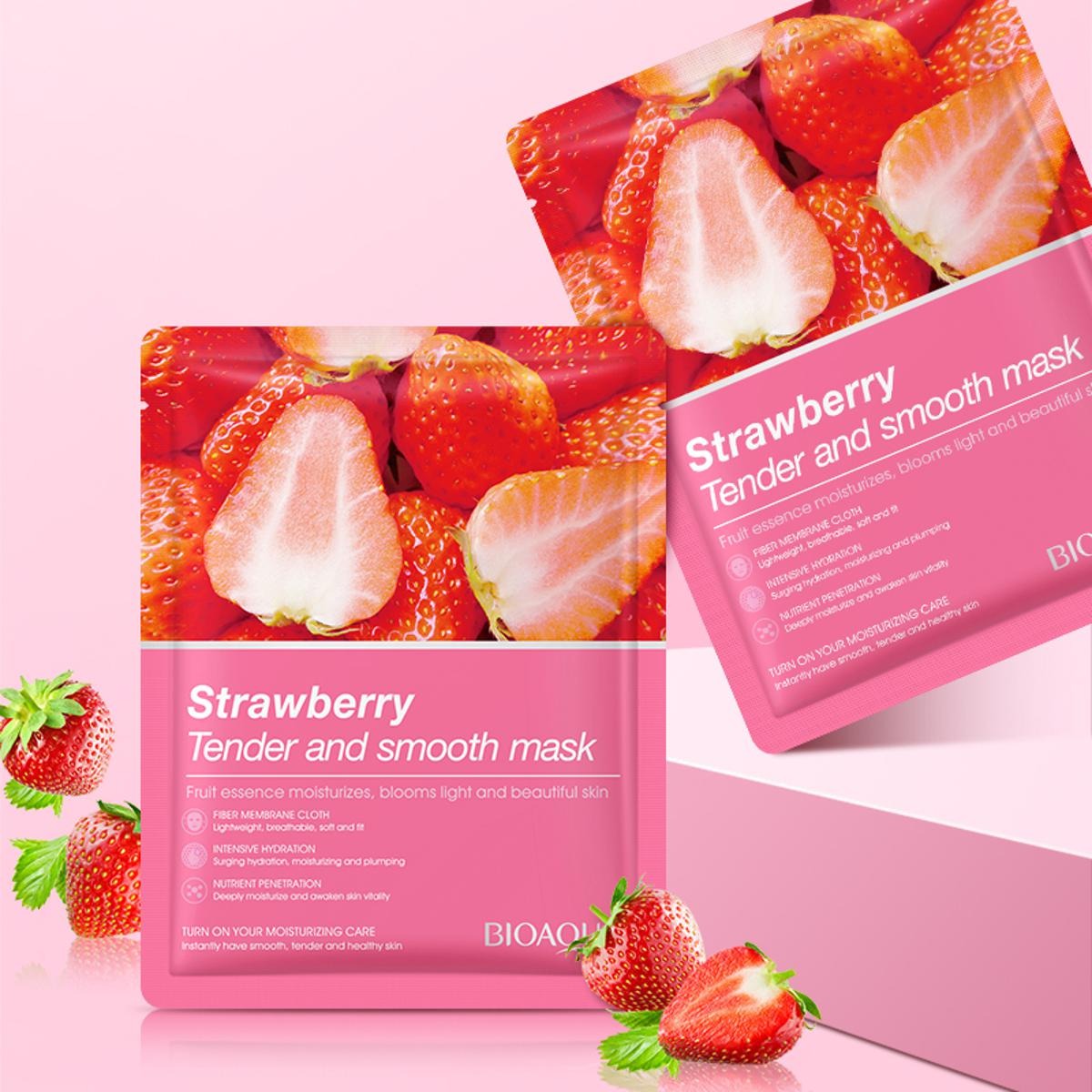 Strawberry Tender And Sheet Mask